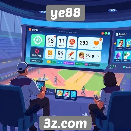 Interface de usuário e experiência de navegação no ye88