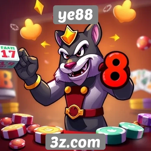 Variedade de jogos disponíveis no ye88