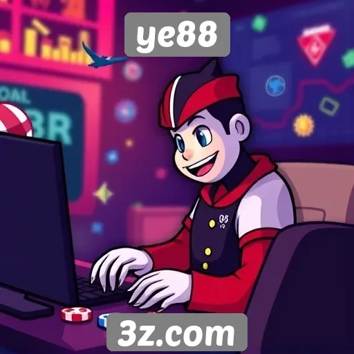 Análise das funcionalidades do site de jogos ye88